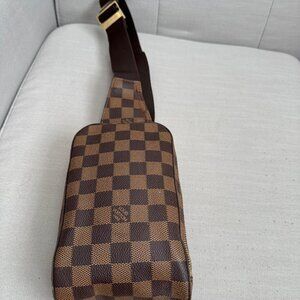 LOUIS VUITTON Bum Bag Melville Damier Damier.